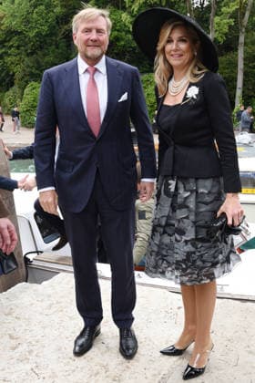 Dutch Royals Visit the 2026 Venice Art Biennale - Venice Willem-Alexander of the Netherlands and Máxima of the Netherlands visit the Dutch Pavilion in Venice, Italy on May 6, 2026. Photo by Francesca Vieceli IPA ABACAPRESS.COM Venice VE Italy  Copyright: xIPA ABACAx