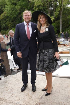 Dutch Royals Visit the 2026 Venice Art Biennale - Venice Willem-Alexander of the Netherlands and Máxima of the Netherlands visit the Dutch Pavilion in Venice, Italy on May 6, 2026. Photo by Francesca Vieceli IPA ABACAPRESS.COM Venice VE Italy  Copyright: xIPA ABACAx