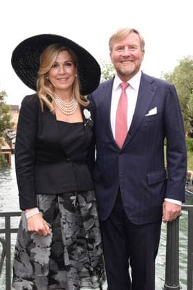 Dutch Royals Visit the 2026 Venice Art Biennale - Venice Willem-Alexander of the Netherlands and Máxima of the Netherlands visit the Dutch Pavilion in Venice, Italy on May 6, 2026. Photo by Francesca Vieceli IPA ABACAPRESS.COM Venice VE Italy  Copyright: xIPA ABACAx
