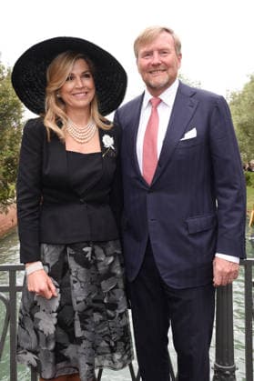Dutch Royals Visit the 2026 Venice Art Biennale - Venice Willem-Alexander of the Netherlands and Máxima of the Netherlands visit the Dutch Pavilion in Venice, Italy on May 6, 2026. Photo by Francesca Vieceli IPA ABACAPRESS.COM Venice VE Italy  Copyright: xIPA ABACAx