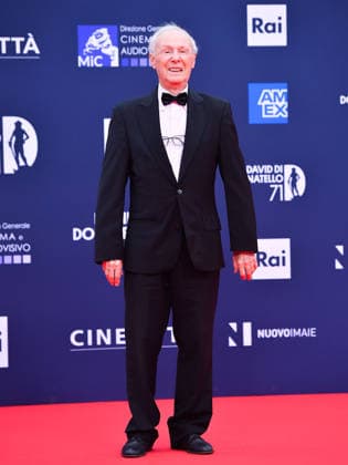 Rome, 71st David di Donatello Awards, Red Carpet. Pictured: Bruno Bozzetto  Copyright: xVincenzoxLandix xipa-agency.netx xDxAvanzo Provvisionatox IPA_Agency_IPA74473501