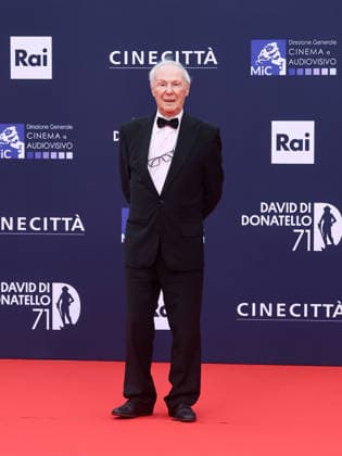 Rome, 71st David di Donatello Awards 2026 - Red Carpet. Pictured: Bruno Bozzetto  Copyright: xMarcoxProvvisionatox xipa-agency.netx xDxAvanzo Landi Provvisionatox IPA_Agency_IPA74473522