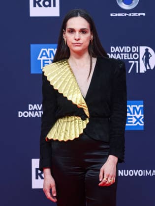 Rome, 71st David di Donatello Awards 2026 - Red Carpet. Pictured: Sara Serraiocco  Copyright: xMarcoxProvvisionatox xipa-agency.netx xDxAvanzo Landi Provvisionatox IPA_Agency_IPA74474134