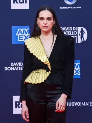 Rome, 71st David di Donatello Awards 2026 - Red Carpet. Pictured: Sara Serraiocco  Copyright: xMarcoxProvvisionatox xipa-agency.netx xDxAvanzo Landi Provvisionatox IPA_Agency_IPA74474135