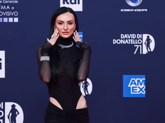 Rome, 71st edition of the David di Donatello Awards 2026 - Red Carpet. Pictured: ARISA  Copyright: xMarcoxProvvisionatox xipa-agency.netx xDxAvanzo Landi Provvisionatox IPA_Agency_IPA74474158