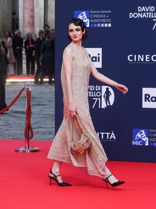 Rome, 71st David di Donatello Awards 2026 - Red Carpet. Pictured: Tecla Insolia  Copyright: xMarcoxProvvisionatox xipa-agency.netx xDxAvanzo Landi Provvisionatox IPA_Agency_IPA74474640