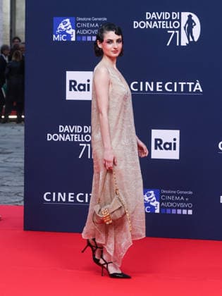 Rome, 71st David di Donatello Awards 2026 - Red Carpet. Pictured: Tecla Insolia  Copyright: xMarcoxProvvisionatox xipa-agency.netx xDxAvanzo Landi Provvisionatox IPA_Agency_IPA74474641
