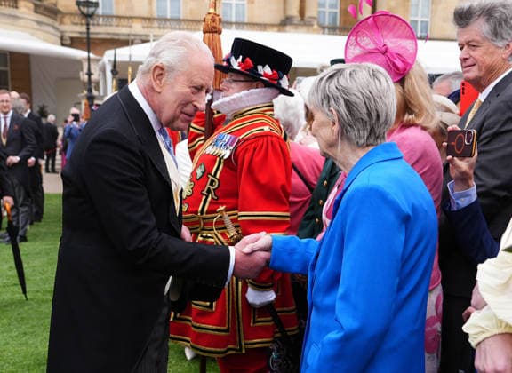 . 06 05 2026. London, United Kingdom. King Charles III and Queen Camilla at a Buckingham Palace Garden Party in London.  xPoolx xi-Imagesx IIM-26751-0005