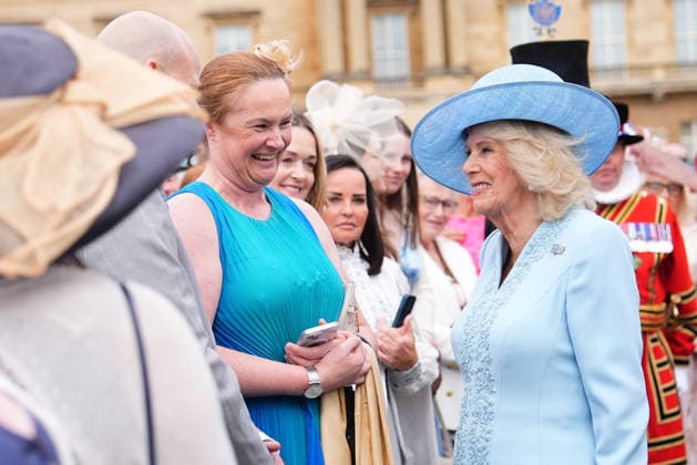 . 06 05 2026. London, United Kingdom. King Charles III and Queen Camilla at a Buckingham Palace Garden Party in London.  xPoolx xi-Imagesx IIM-26751-0018
