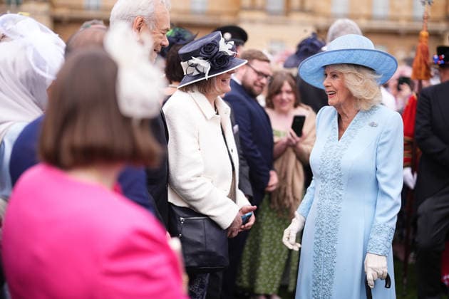 . 06 05 2026. London, United Kingdom. King Charles III and Queen Camilla at a Buckingham Palace Garden Party in London.  xPoolx xi-Imagesx IIM-26751-0019