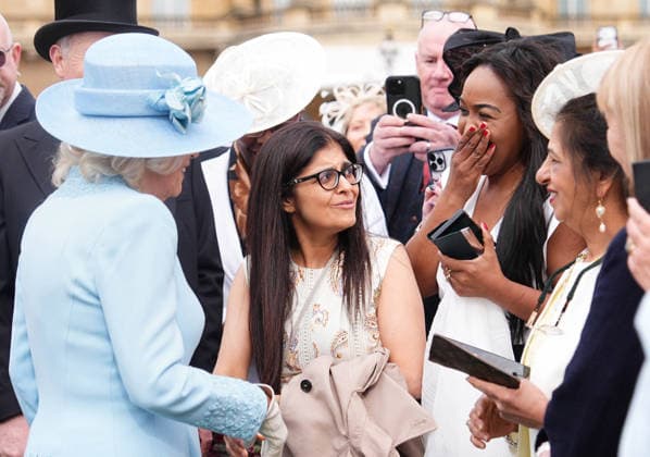 . 06 05 2026. London, United Kingdom. King Charles III and Queen Camilla at a Buckingham Palace Garden Party in London.  xPoolx xi-Imagesx IIM-26751-0020
