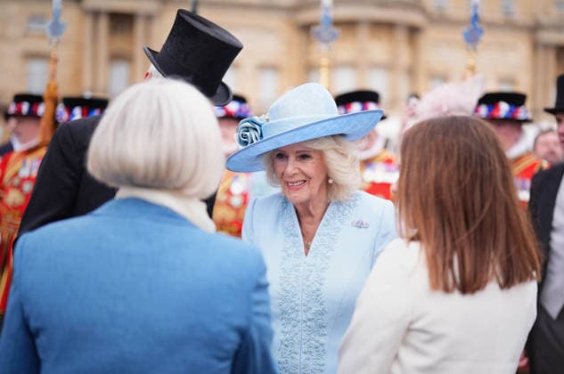 . 06 05 2026. London, United Kingdom. King Charles III and Queen Camilla at a Buckingham Palace Garden Party in London.  xPoolx xi-Imagesx IIM-26751-0021