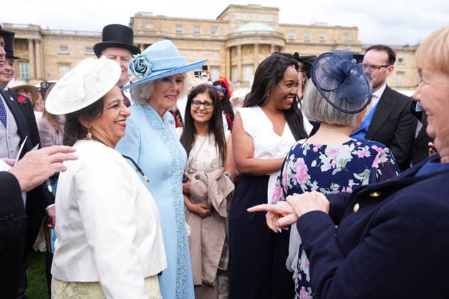 . 06 05 2026. London, United Kingdom. King Charles III and Queen Camilla at a Buckingham Palace Garden Party in London.  xPoolx xi-Imagesx IIM-26751-0022