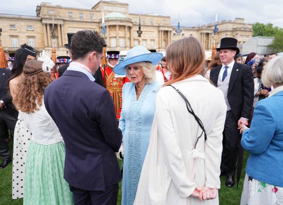 . 06 05 2026. London, United Kingdom. King Charles III and Queen Camilla at a Buckingham Palace Garden Party in London.  xPoolx xi-Imagesx IIM-26751-0023