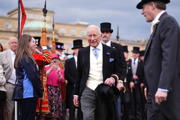. 06 05 2026. London, United Kingdom. King Charles III and Queen Camilla at a Buckingham Palace Garden Party in London.  xPoolx xi-Imagesx IIM-26751-0034