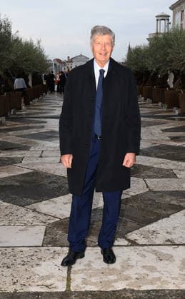 Gala dinner at the Pinault family s Giorgio Cini Foundation. Pictured: Gabriele Galateri di Genola (left)  Copyright: xMatteoxChinellatox xipa-agency.netx xipa-agency.netx xMatteoxChinellatox IPA_Agency_IPA74477071