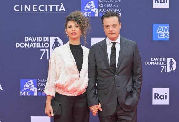 Photo IPP Roberto Bettacchi Gruppo Editoriale LiveMedia Rome 06 05 2026 In the photo Dalal Suleiman and Lino Musella attend the photocall during the 71st David Di Donatello at Cinecitta Studios on May 06, 2026 in Rome, Italy Italy Photo Press World Copyright 71st David di Donatello Edition