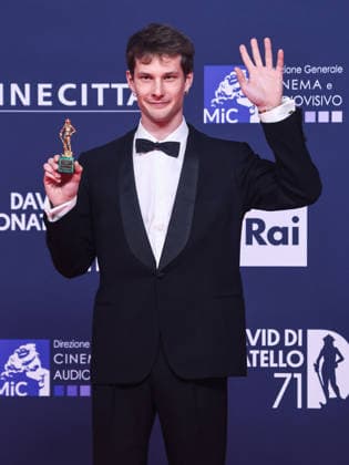 Rome, 71st David di Donatello Awards 2026 - Red Carpet. Pictured: Emanuele Maria Di Stefano  Copyright: xMarcoxProvvisionatox xipa-agency.netx xDxAvanzo Landi Provvisionatox IPA_Agency_IPA74477304