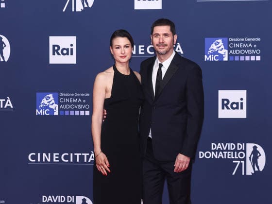 Rome, 71st David di Donatello Awards 2026 - Red Carpet. Pictured: Alice Vicario and Gabriele Mainetti  Copyright: xMarcoxProvvisionatox xipa-agency.netx xDxAvanzo Landi Provvisionatox IPA_Agency_IPA74477317