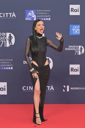 News - 71^ Edizione David di Donatello 2026 - Cerimonia di Premiazione Arisa attends the photocall during the 71th David Di Donatello at Cinecitta Studios on May 06, 2026 in Rome, Italy Roma Roma Italy Copyright: xRobertoxBettacchix xLiveMediax LPN_2434615