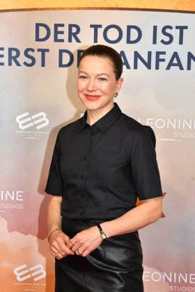 Hannah Herzsprung at the Ein Muechner im Himmel Death is just the beginning Cinema premiere on 6 05 2026 in Munich Ein Muenchner im Himmel movie premiere in Munich