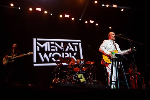 SaO PAULO, SP - 06.05.2026: SHOW MEN AT WORK - The Australian band Men at Work performs this Wednesday night (06) at Vibra Sao Paulo in Sao Paulo, SP. The show is the first of seven dates on the group& 39;s tour in the country. In the photo, Colin Hay, vocalist and only remaining member of the group& 39;s original lineup. x2939027x  RodileixMorais