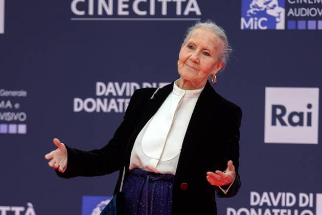 Aurora Quattrocchi attends the red carpet of the 71st David Di Donatello italian cinema awards at Cinecitta in Rome (Italy) on May 6, 2026. andreaxstaccioli