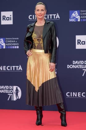 Sara Zanier attends the red carpet of the 71st David Di Donatello italian cinema awards at Cinecitta in Rome (Italy) on May 6, 2026. andreaxstaccioli