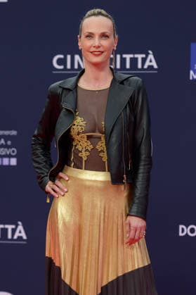 Sara Zanier attends the red carpet of the 71st David Di Donatello italian cinema awards at Cinecitta in Rome (Italy) on May 6, 2026. andreaxstaccioli