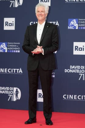 Matthew Modine attends the red carpet of the 71st David Di Donatello italian cinema awards at Cinecitta in Rome (Italy) on May 6, 2026. andreaxstaccioli