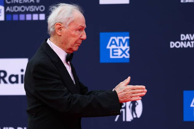 Bruno Bozzetto attends the red carpet of the 71st David Di Donatello italian cinema awards at Cinecitta in Rome (Italy) on May 6, 2026. andreaxstaccioli