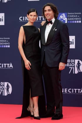 Bianca Balti and Alessandro Cutrera attend the red carpet of the 71st David Di Donatello italian cinema awards at Cinecitta in Rome (Italy) on May 6, 2026. andreaxstaccioli