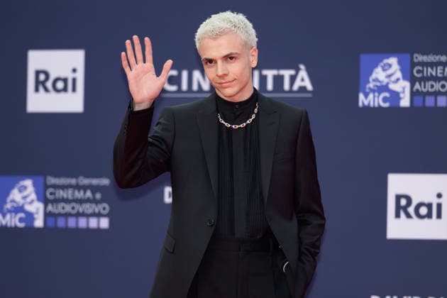 Francesco Gheghi attends the red carpet of the 71st David Di Donatello italian cinema awards at Cinecitta in Rome (Italy) on May 6, 2026. andreaxstaccioli