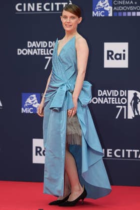 Carlotta Gamba attends the red carpet of the 71st David Di Donatello italian cinema awards at Cinecitta in Rome (Italy) on May 6, 2026. andreaxstaccioli