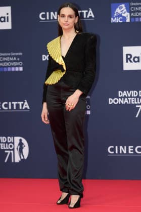 Sara Serraiocco attends the red carpet of the 71st David Di Donatello italian cinema awards at Cinecitta in Rome (Italy) on May 6, 2026. andreaxstaccioli