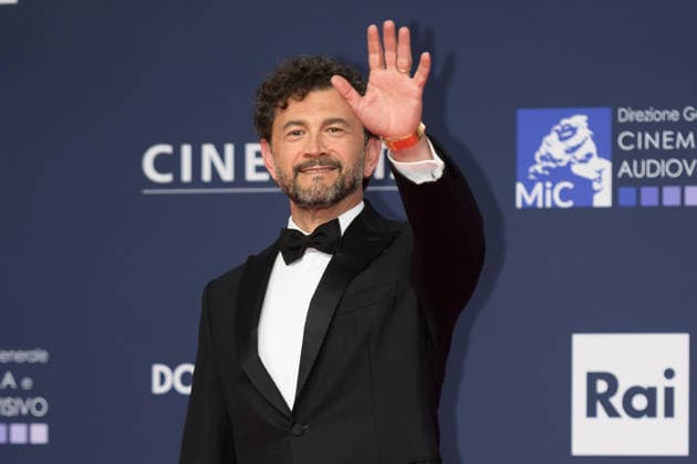 Vinicio Marchioni attends the red carpet of the 71st David Di Donatello italian cinema awards at Cinecitta in Rome (Italy) on May 6, 2026. andreaxstaccioli