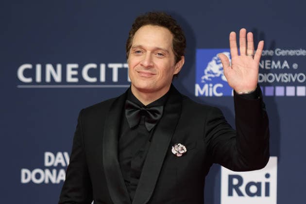 Claudio Santamaria attends the red carpet of the 71st David Di Donatello italian cinema awards at Cinecitta in Rome (Italy) on May 6, 2026. andreaxstaccioli