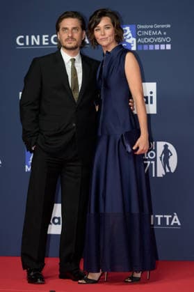 Luca Marinelli and Alissa Jung attend the red carpet of the 71st David Di Donatello italian cinema awards at Cinecitta in Rome (Italy) on May 6, 2026. andreaxstaccioli