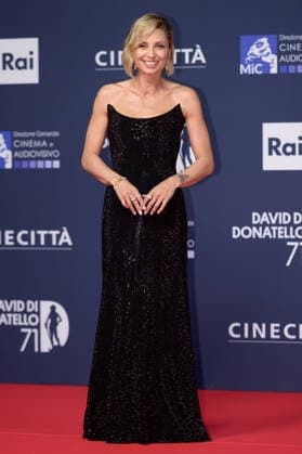 Anna Ferzetti attends the red carpet of the 71st David Di Donatello italian cinema awards at Cinecitta in Rome (Italy) on May 6, 2026. andreaxstaccioli