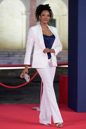 Denny Mendez attends the red carpet of the 71st David Di Donatello italian cinema awards at Cinecitta in Rome (Italy) on May 6, 2026. andreaxstaccioli