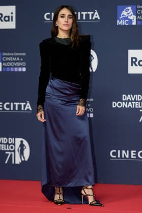 Silvia D Amico attends the red carpet of the 71st David Di Donatello italian cinema awards at Cinecitta in Rome (Italy) on May 6, 2026. andreaxstaccioli