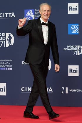 Roberto Citran attends the red carpet of the 71st David Di Donatello italian cinema awards at Cinecitta in Rome (Italy) on May 6, 2026. andreaxstaccioli