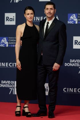 Alice Vicario and Gabriele Mainetti attend the red carpet of the 71st David Di Donatello italian cinema awards at Cinecitta in Rome (Italy) on May 6, 2026. andreaxstaccioli