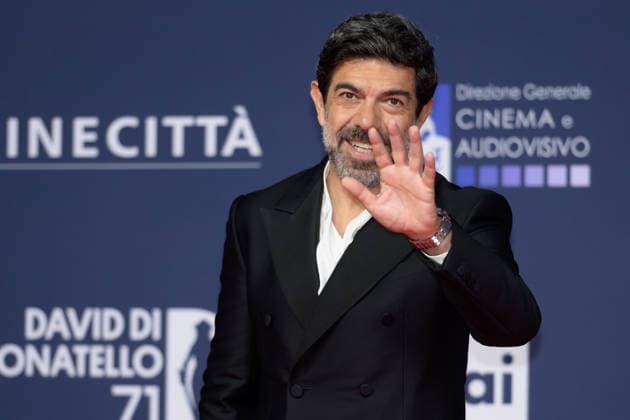 Pierfrancesco Favino attends the red carpet of the 71st David Di Donatello italian cinema awards at Cinecitta in Rome (Italy) on May 6, 2026. andreaxstaccioli