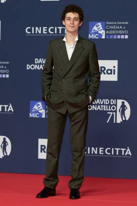 Filippo Scotti attends the red carpet of the 71st David Di Donatello italian cinema awards at Cinecitta in Rome (Italy) on May 6, 2026. andreaxstaccioli