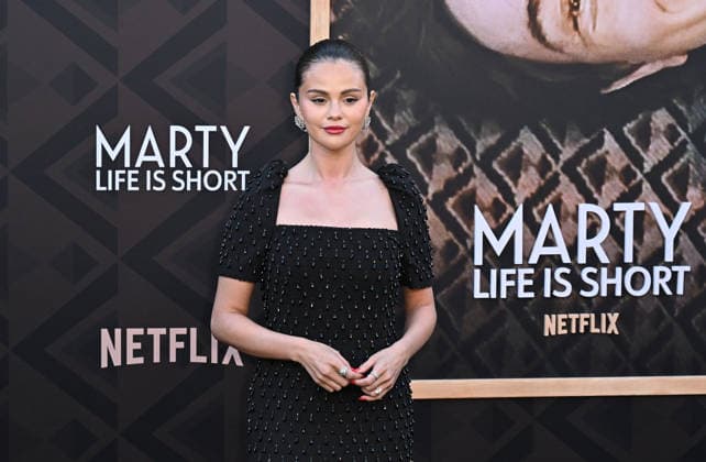 ˜Marty, Life is Short™ Premiere Selena Gomez arriving to the premiere of Marty, Life is Short at the Egyptian Theatre on May 6, 2026 in Hollywood, CA. Hollywood Egyptian Theatre California USA Copyright: xStarbuck xAFF-USA.COMx