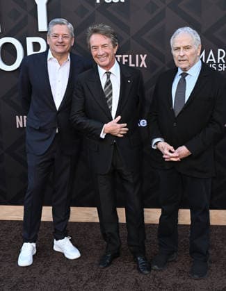 ˜Marty, Life is Short™ Premiere Ted Sarandos, Martin Short and Lawrence Kasdan arriving to the premiere of Marty, Life is Short at the Egyptian Theatre on May 6, 2026 in Hollywood, CA. Hollywood Egyptian Theatre California USA Copyright: xStarbuck xAFF-USA.COMx