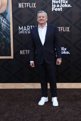 Marty, Life Is Short Premiere LOS ANGELES, CALIFORNIA - MAY 06:Ted Sarandos at the Los Angeles Premiere of Netflix s Marty, Life Is Short at The Egyptian Theatre Hollywood on May 06, 2026 in Los Angeles, California. Credit: AdMedia EDITORIAL USE ONLY  Copyright: xx AdMediax admphotostwo987212