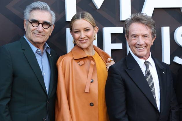Marty, Life Is Short Premiere LOS ANGELES, CALIFORNIA - MAY 06: Martin Short, Eugene Levy & Kate Hudson at the Los Angeles Premiere of Netflix s Marty, Life Is Short at The Egyptian Theatre Hollywood on May 06, 2026 in Los Angeles, California. Credit: AdMedia EDITORIAL USE ONLY  Copyright: xx AdMediax admphotostwo987267