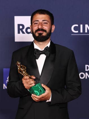 Rome, 71st David di Donatello Awards, Red Carpet Awards - Pictured: Omar Rammal  Copyright: xMarcoxProvvisionatox xipa-agency.netx xDxAvanzo Landi Provvisionatox IPA_Agency_IPA74480899